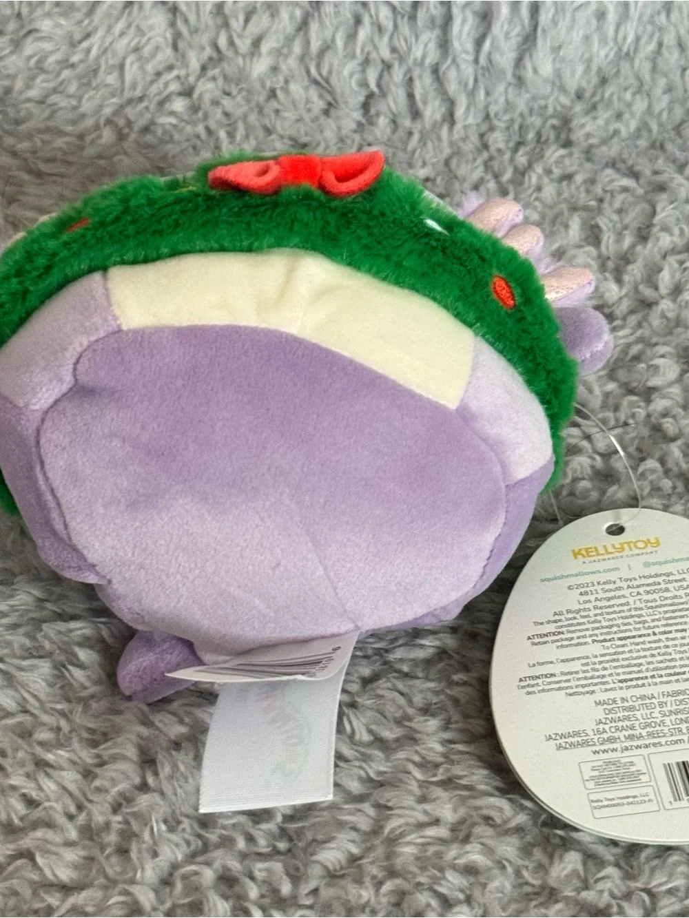 Squishmallows Svenja the Axolotl Plush 5” Purple Christmas Stuffed Animal Toy